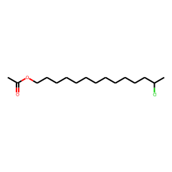 1-Tetradecanol, 13-chloro, acetate