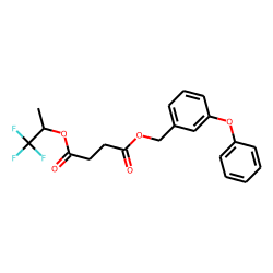 Succinic acid, 1,1,1-trifluoroprop-2-yl 3-phenoxybenzyl ester