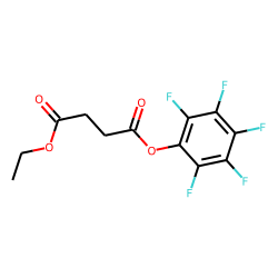 Succinic acid, ethyl pentafluorophenyl ester