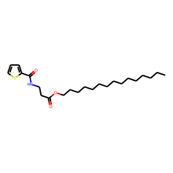 «beta»-Alanine, N-(thiophene-2-carbonyl)-, pentadecyl ester