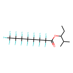 Pentadecafluorooctanoic acid, 2-methylpent-3-yl ester