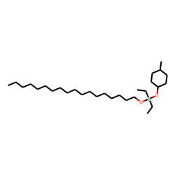Silane, diethyl(cis-4-methylcyclohexyloxy)octadecyloxy-