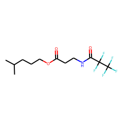 «beta»-Alanine, n-pentafluoropropionyl-, isohexyl ester