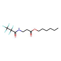 «beta»-Alanine, n-pentafluoropropionyl-, hexyl ester