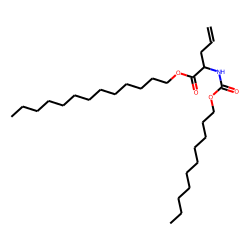 2-Aminopent-4-enoic acid, N-decyloxycarbonyl-, tridecyl ester