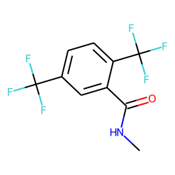 Benzamide, 2,5-di(trifluoromethyl)-N-methyl-