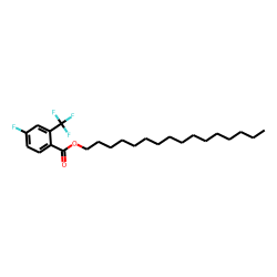 4-Fluoro-2-trifluoromethylbenzoic acid, hexadecyl ester
