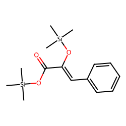 Benzenepropanoic acid, alpha-oxo-beta, beta-bis(trimethylsilyl)-