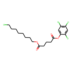 Glutaric acid, 8-chlorooctyl 2,4,5-trichlorophenyl ester