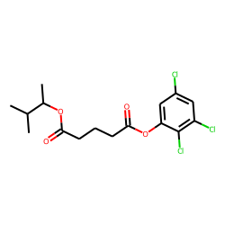 Glutaric acid, 3-methylbut-2-yl 2,3,5-trichlorophenyl ester