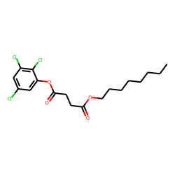 Succinic acid, octyl 2,3,5-trichlorophenyl ester