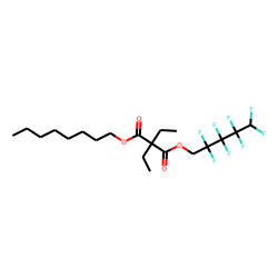 Diethylmalonic acid, octyl 2,2,3,3,4,4,5,5-octafluoropentyl ester