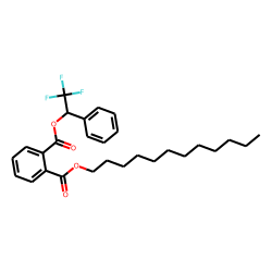 Phthalic acid, dodecyl 2,2,2-trifluoro-1-phenylethyl ester