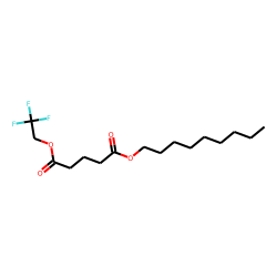 Glutaric acid, 2,2,2-triluoroethyl nonyl ester
