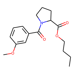 L-Proline, N-(3-methoxybenzoyl)-, butyl ester