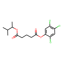 Glutaric acid, 3-methylbut-2-yl 2,4,5-trichlorophenyl ester