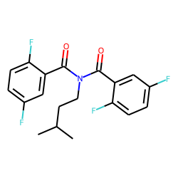 Benzamide, 2,5-difluoro-N-(2,5-difluorobenzoyl)-N-(3-methylbutyl)-