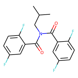 Benzamide, 2,5-difluoro-N-(2,5-difluorobenzoyl)-N-isobutyl-