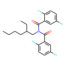 Benzamide, 2,5-difluoro-N-(2,5-difluorobenzoyl)-N-(2-ethylhexyl)-