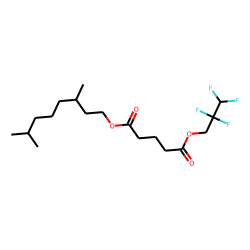 Glutaric acid, 2,2,3,3-tetrafluoropropyl 3,7-dimethyloctyl ester