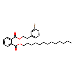 Phthalic acid, 2-(3-bromophenyl)ethyl tridecyl ester