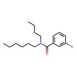 Benzamide, 3-bromo-N-butyl-N-hexyl-