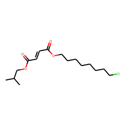 Fumaric acid, 8-chlorooctyl isobutyl ester