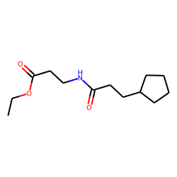 «beta»-Alanine, N-(3-cyclopentylpropionyl)-, ethyl ester