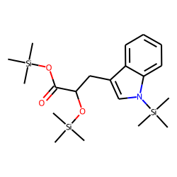 5-Hydroxyindole-3-propionic acid triTMS