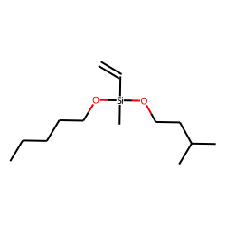 Silane, methylvinyl(3-methylbutoxy)pentyloxy-
