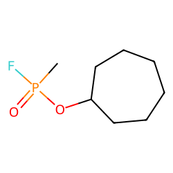 Cycloheptyl methylphosphonofluoridoate