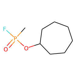 Phosphonofluoridic acid, methyl-, cycloheptyl ester