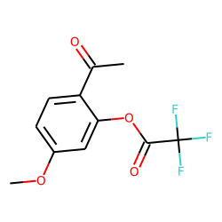 2'-Hydroxy-4'-methoxyacetophenone, O-trifluoroacetyl-