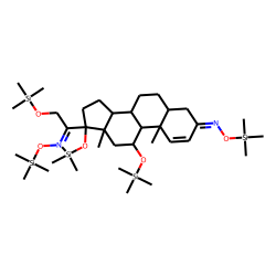 4,5-Dihydroprednisolone, MO TMS