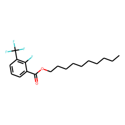 2-Fluoro-3-trifluoromethylbenzoic acid, decyl ester