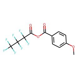 4-Methoxybenzoic heptafluorobutyric anhydride