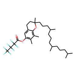 (+)-«gamma»-Tocopherol, O-heptafluorobutyryl-
