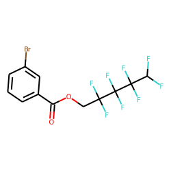 3-Bromobenzoic acid, 2,2,3,3,4,4,5,5-octafluoropentyl ester