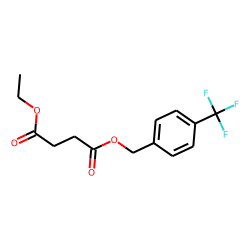 Succinic acid, ethyl 4-trifluoromethylbenzyl ester