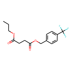 Succinic acid, propyl 4-trifluoromethylbenzyl ester