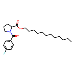 L-Proline, N-(4-fluorobenzoyl)-, dodecyl ester