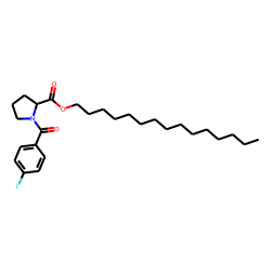 L-Proline, N-(4-fluorobenzoyl)-, pentadecyl ester
