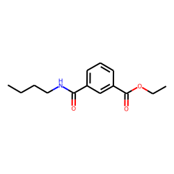 Isophthalic acid, monoamide, N-butyl-, ethyl ester
