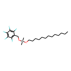 Silane, dimethyl(pentafluorobenzyloxy)tridecyloxy-