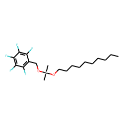 Silane, dimethyl(pentafluorobenzyloxy)decyloxy-