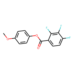 2,3,4-Trifluorobenzoic acid, 4-methoxyphenyl ester