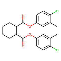 1,2-Cyclohexanedicarboxylic acid, di(4-chloro-3-methylphenyl) ester