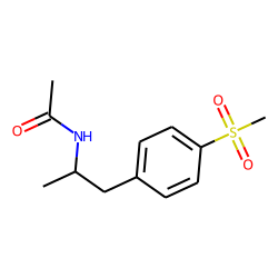 4-Methylthioamphetamine-M/artifact (sulfoxide) acetylated