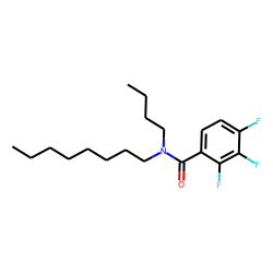 Benzamide, 2,3,4-trifluoro-N-butyl-N-octyl-