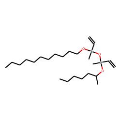 Silane, methylvinyl(hept-2-yloxy)(methylvinylundecyloxysilyloxy)-